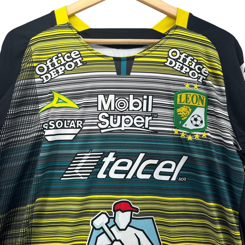 2019/20 Club Leon Ismael Sosa 7 Pirma Soccer Jersey Mens Medium Liga MX Futbol